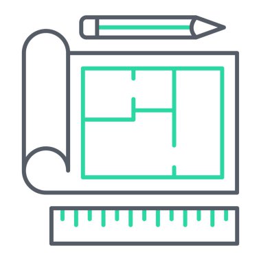 kalem simgesi vektör illüstrasyonu