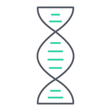 DNA simgesi vektör illüstrasyonu