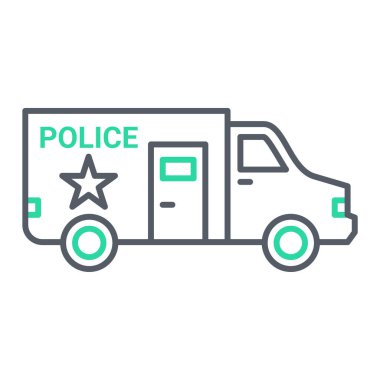 servis satırı simgesi, vektör illüstrasyonu