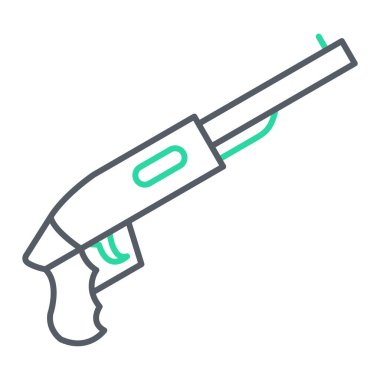 Silah simgesinin vektör illüstrasyonu