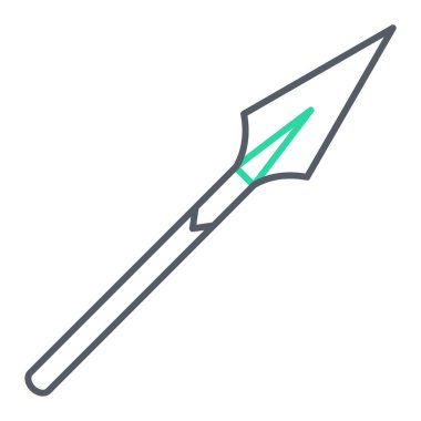 kılıç simgesi vektör illüstrasyonu