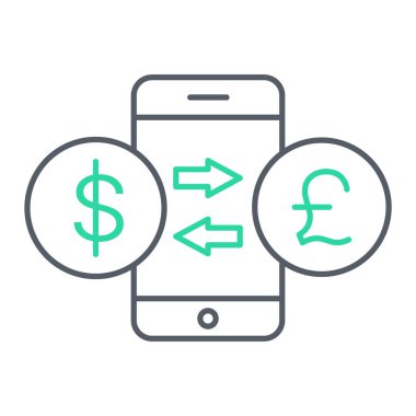 para transfer vektör simgesi kolayca düzenleyebilirsiniz