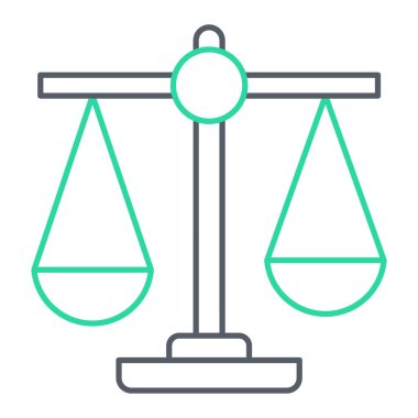 Ölçek simgesi vektör illüstrasyonuName