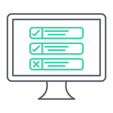 Web sitesi simgesi. vektör illüstrasyonu