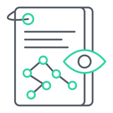 seo modern simgesinin vektör illüstrasyonu