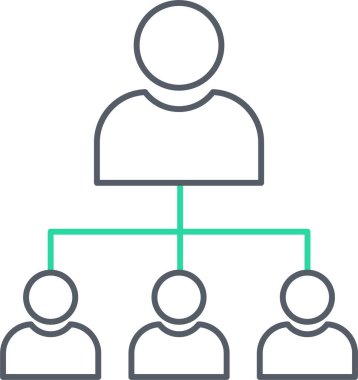 ağ paylaşımı. Basit resimleme