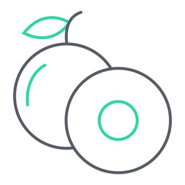 Taze meyvelerin vektör çizimi