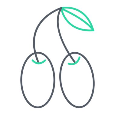 taze meyve vektörü illüstrasyon grafik tasarımı