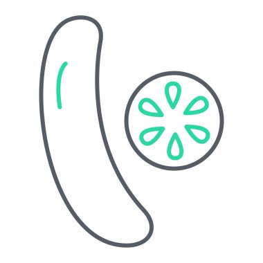 Gıda simgesinin vektör illüstrasyonu