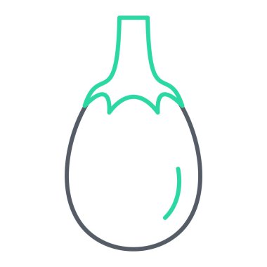 Taze sebze ikonu. vektör illüstrasyonu