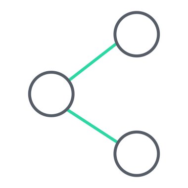 Paylaş. Web simgesi basit tasarım