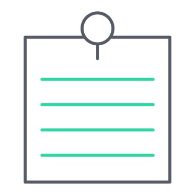 Pano simgesi vektör illüstrasyonu