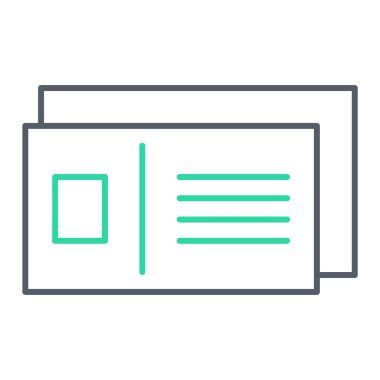 seo modern simgesinin vektör illüstrasyonu