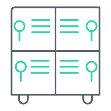 seo modern simgesinin vektör illüstrasyonu