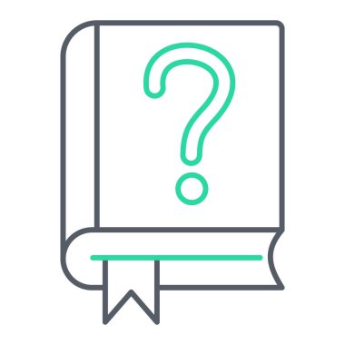 kitap simgesi vektör illüstrasyonu