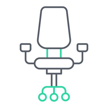 sandalye simgesi çizimi