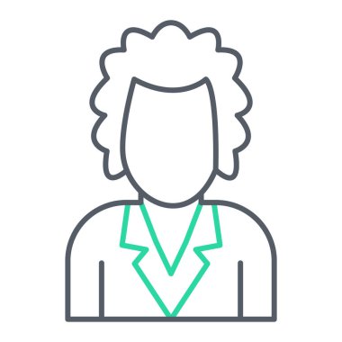 Erkek ikonu. Doktor vektör illüstrasyon sembolü tasarımı