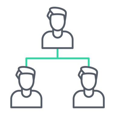 Web ve mobil uygulama tasarımınız için beyaz arkaplanda izole edilmiş insan simgesi vektörü, insan logosu konsepti