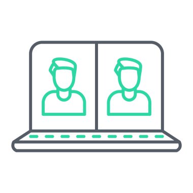 seo modern simgesinin vektör illüstrasyonu