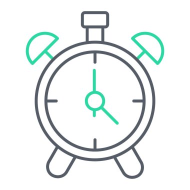 Zaman yönetimi simgesi vektör illüstrasyonu