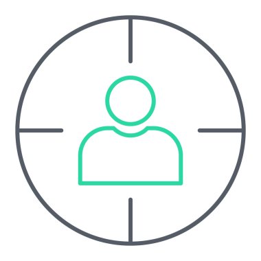 kullanıcı simgesi, vektör illüstrasyonu