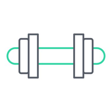 dambıl simgesi vektör illüstrasyonu