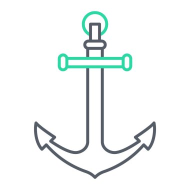 çapa simgesi. vektör illüstrasyonu