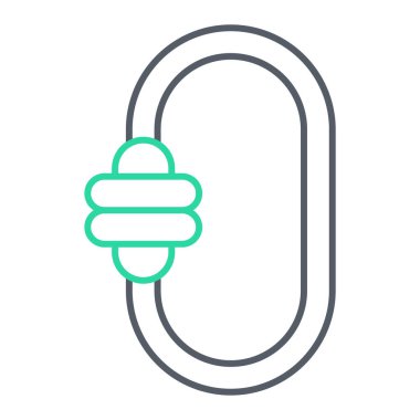 Modern b 'nin vektör illüstrasyonu eksik simgesi