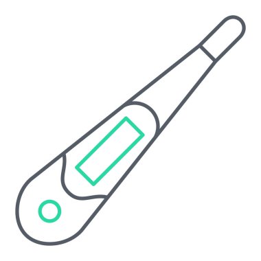 Bıçağın tek izole edilmiş ikonunun vektör çizimi