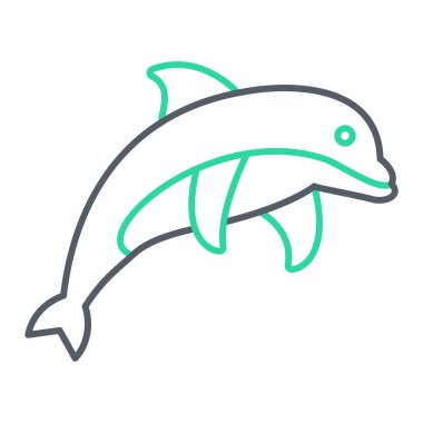 yunus simgesi vektör illüstrasyonu