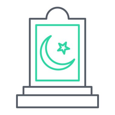 ramadan kareem simge vektör illüstrasyonu