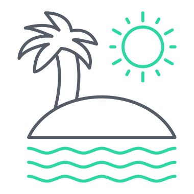 Kumsal. Web simgesi basit illüstrasyon