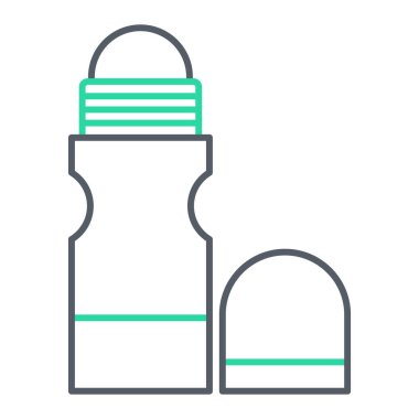 şişe simgesi, vektör illüstrasyonu