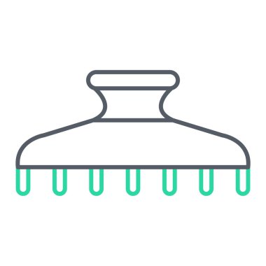 Beyaz arkaplanda izole edilmiş su simgesi vektörü, şeffaf kahve işareti