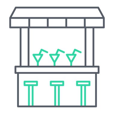 Gıda simgesinin vektör illüstrasyonu