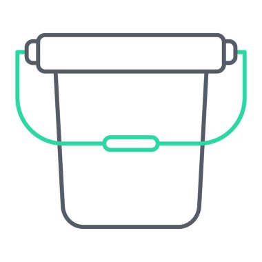 Modern b 'nin vektör illüstrasyonu eksik simgesi