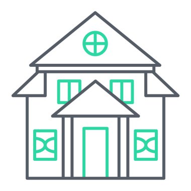 ev simgesi vektör illüstrasyonu