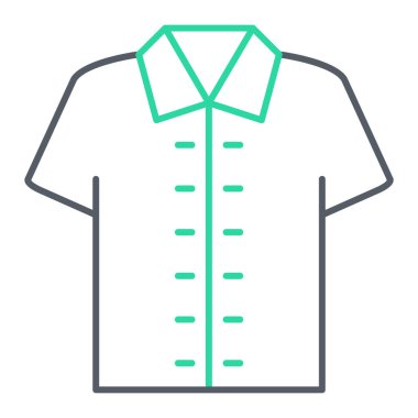 Kumaş. Web simgesi basit illüstrasyon