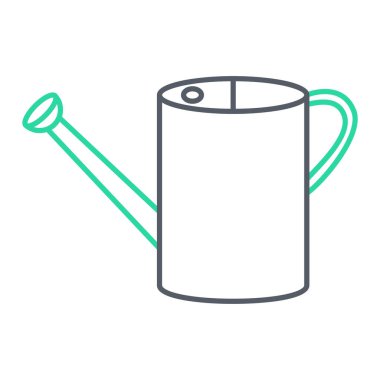 Su kutusu simgesi. Web için su püskürtme vektör simgelerinin özet çizimi