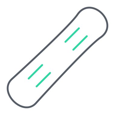 Kalem simgesi. Web için işaretleyici vektör simgelerinin basit illüstrasyonu