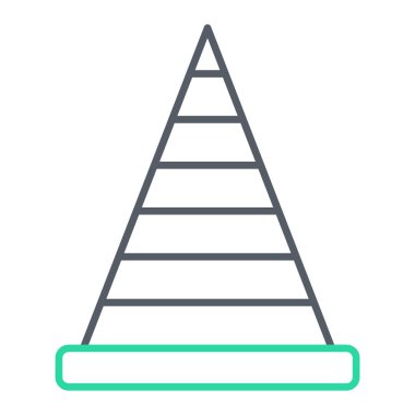 Koni. Web simgesi basit illüstrasyon