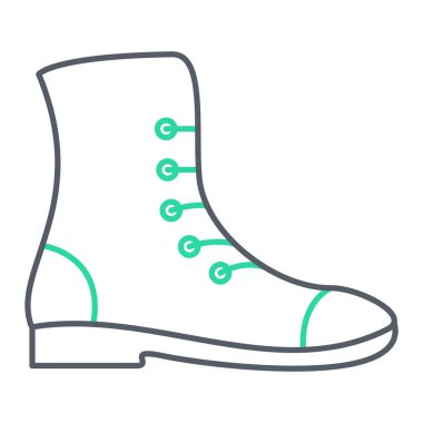 Çizme simgesi. vektör illüstrasyonu