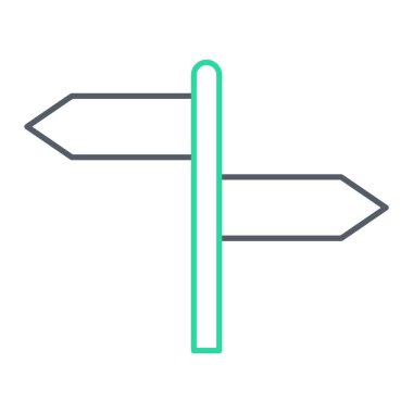 işaret posta simgesi vektör illüstrasyonu