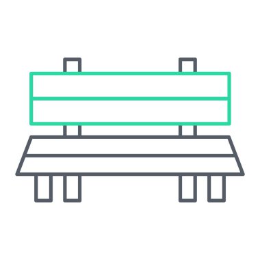 Web ve mobil uygulama tasarımınız için beyaz arkaplanda izole edilmiş bank simgesi vektörü, yol logosu konsepti