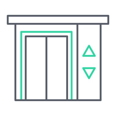 Pencere. Web simgesi basit illüstrasyon