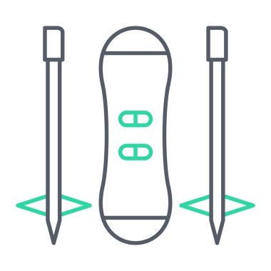 kalem simgesi vektör illüstrasyonu