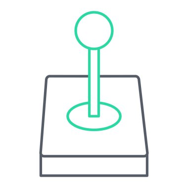 joystick simgesi vektör illüstrasyonu