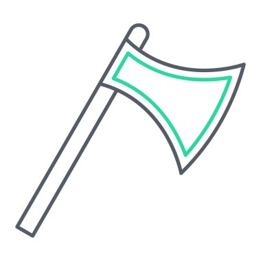 Balta simgesi vektör illüstrasyonu