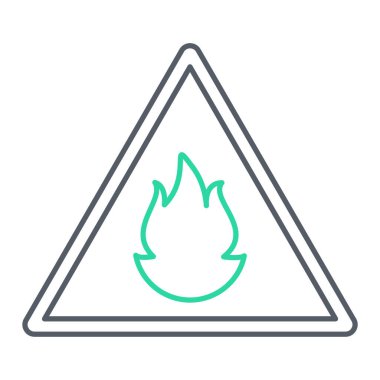 uyarı işareti simgesi, vektör illüstrasyonu