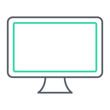 izleyici ikon vektör illüstrasyonu